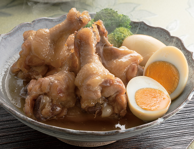 手羽元とゆで卵の煮物