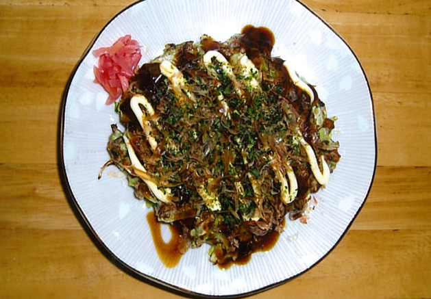 とれとれいわしのお好み焼き